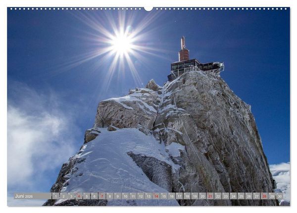 Produktbild: Mont Blanc - Krone der Alpen (Wandkalender 2026 DIN A2 quer), CALVENDO Monatskalender