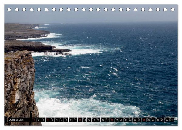 Produktbild: Irland - Gr&uuml;ne Insel mit Seele (Tischkalender 2026 DIN A5 quer), CALVENDO Monatskalender