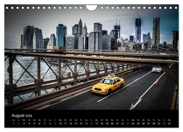 Produktbild: New York feeling (Wandkalender 2026 DIN A4 quer), CALVENDO Monatskalender