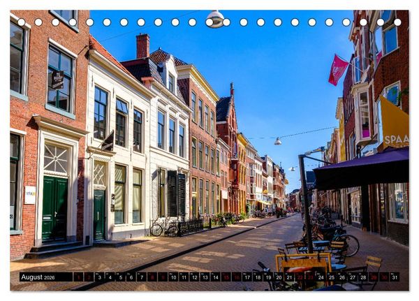 Produktbild: Ein Blick auf Groningen (Tischkalender 2026 DIN A5 quer), CALVENDO Monatskalender