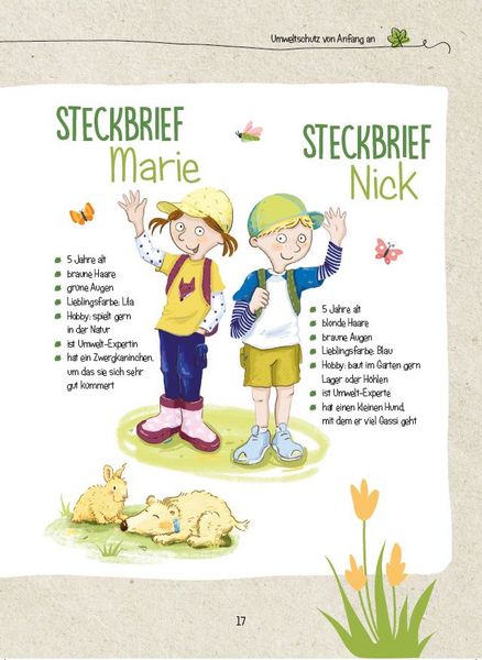 Produktbild: Die Kita-Umwelt-Retter: Wald, Wiese & Insekten