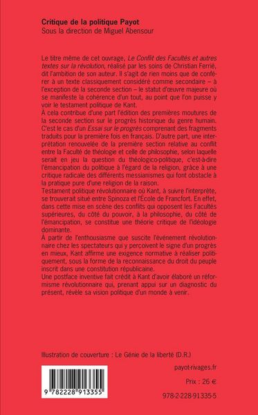 Produktbild: Le conflit des facult&eacute;s : et autres textes sur la r&eacute;volution