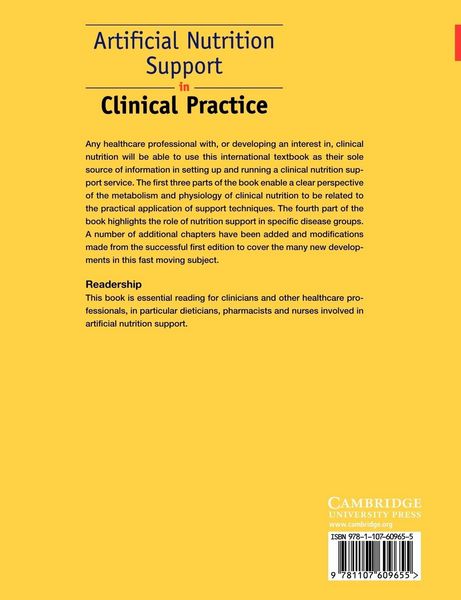 Produktbild: Artificial Nutrition and Support in Clinical Practice