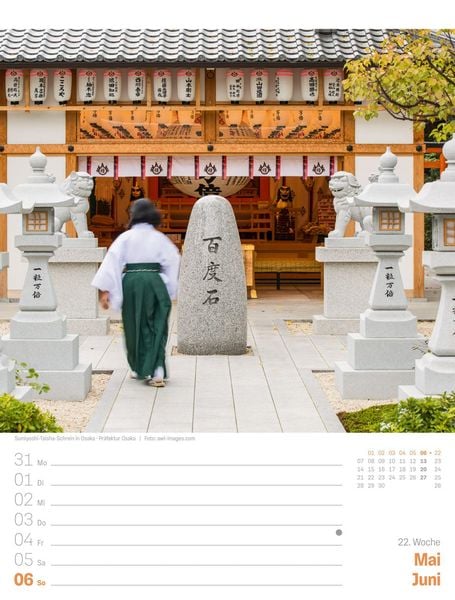 Produktbild: Japan Wochenplaner Kalender 2027 | Das Land der aufgehenden Sonne