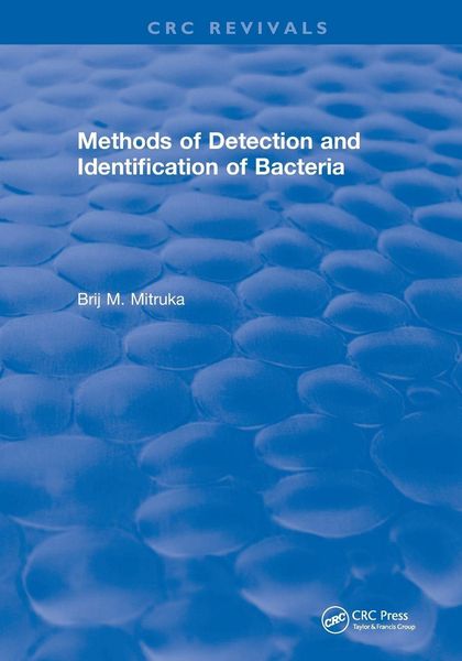 Produktbild: Methods of Detection and Identification of Bacteria (1977)