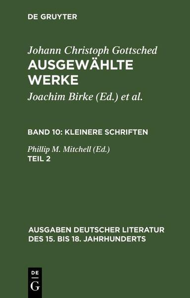 Produktbild: Kleinere Schriften. Zweiter Teil