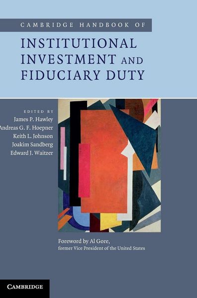 Produktbild: Cambridge Handbook of Institutional Investment and Fiduciary Duty
