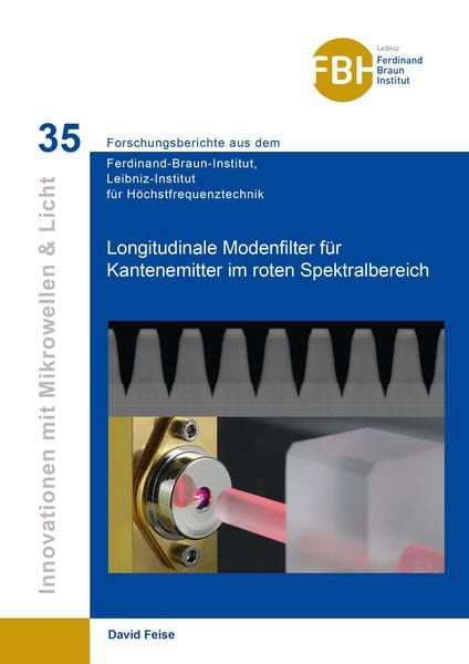 Produktbild: Longitudinale Modenfilter f&uuml;r Kantenemitter im roten Spektralbereich
