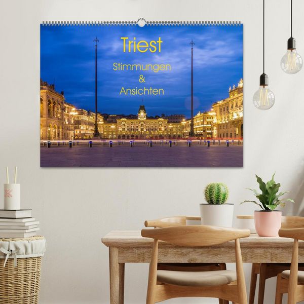 Produktbild: Triest - Stimmungen und Ansichten (Wandkalender 2026 DIN A2 quer), CALVENDO Monatskalender