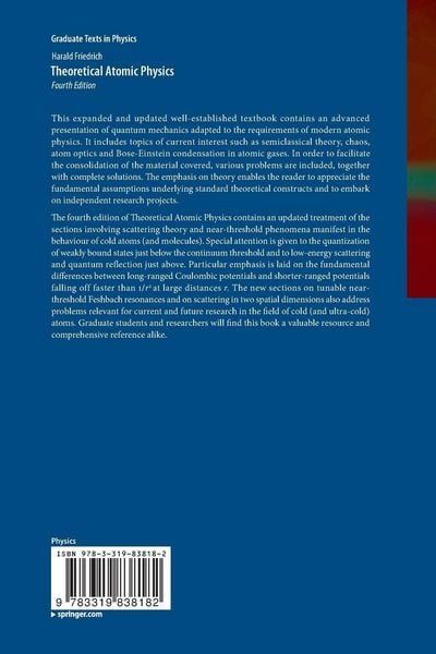 Produktbild: Theoretical Atomic Physics