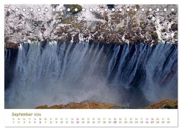 Produktbild: VICTORIAF&Auml;LLE Wunder der Natur (Tischkalender 2026 DIN A5 quer), CALVENDO Monatskalender