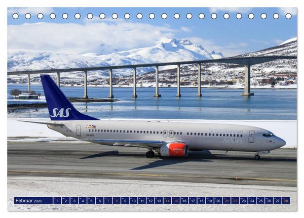 Produktbild: Faszination Fliegerei (Tischkalender 2026 DIN A5 quer), CALVENDO Monatskalender