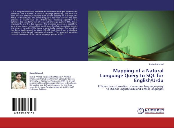 Produktbild: Mapping of a Natural Language Query to SQL for English/Urdu