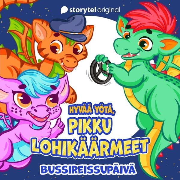 Produktbild: Hyv&auml;&auml; y&ouml;t&auml;, pikku lohik&auml;&auml;rmeet K1O4
