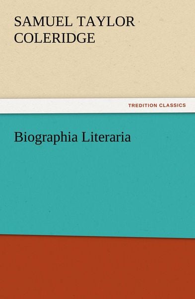 Produktbild: Biographia Literaria