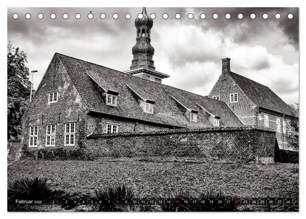 Produktbild: Ein Blick auf Husum (Tischkalender 2026 DIN A5 quer), CALVENDO Monatskalender