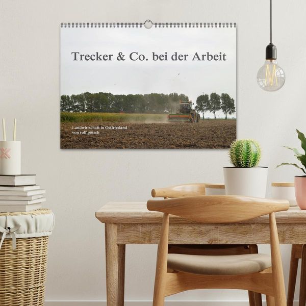 Produktbild: Trecker & Co. bei der Arbeit - Landwirtschaft in Ostfriesland (Wandkalender 2026 DIN A3 quer), CALVENDO Monatskalender