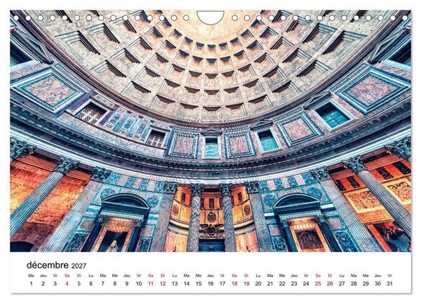 Produktbild: Rome, La Cit&eacute; &Eacute;ternelle (Calendrier mural 2027 DIN A4 vertical), CALVENDO calendrier mensuel