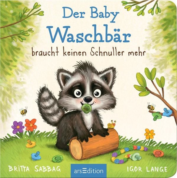 Produktbild: Der Baby Waschb&auml;r braucht keinen Schnuller mehr