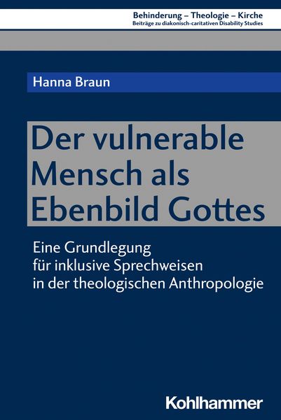 Produktbild: Der vulnerable Mensch als Ebenbild Gottes