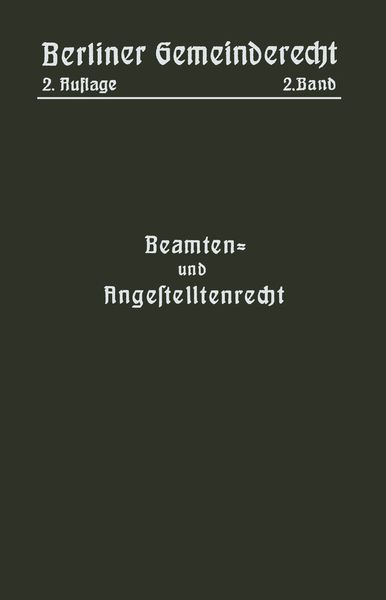 Produktbild: Beamten- und Angestelltenrecht