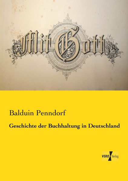 Produktbild: Geschichte der Buchhaltung in Deutschland