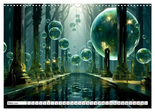 Produktbild: Illusionen aus Farben und Formen (Wandkalender 2026 DIN A3 quer), CALVENDO Monatskalender
