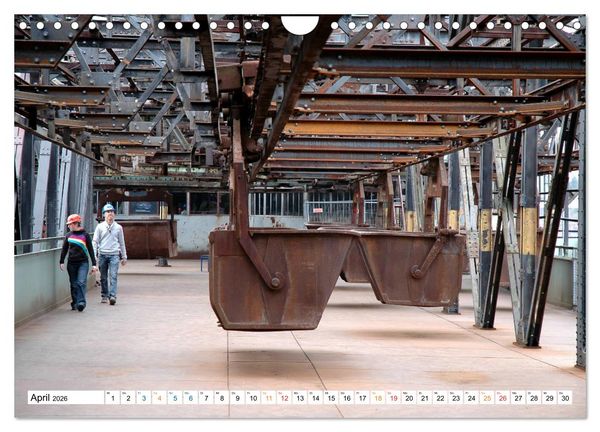 Produktbild: V&ouml;lklinger H&uuml;tte Welterbe seit 1994 (Wandkalender 2026 DIN A4 quer), CALVENDO Monatskalender