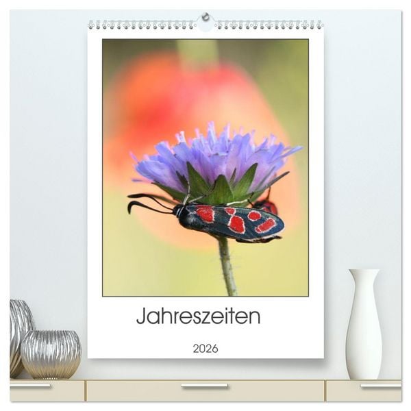 Produktbild: Jahreszeiten (hochwertiger Premium Wandkalender 2026 DIN A2 hoch), Kunstdruck in Hochglanz