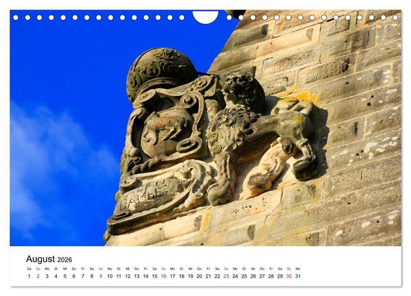 Produktbild: Deutschlands Burgen - Burgen, Schl&ouml;sser und Ruinen (Wandkalender 2026 DIN A4 quer), CALVENDO Monatskalender