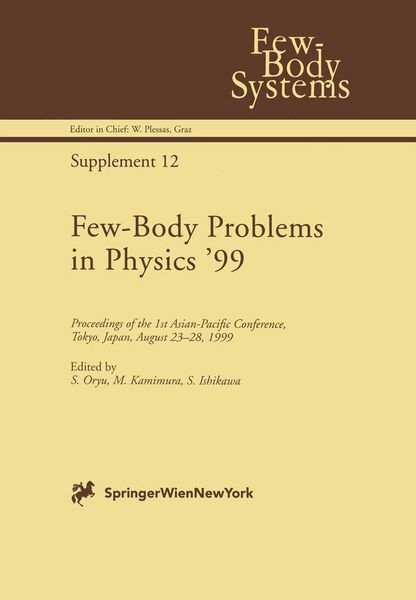 Produktbild: Few-Body Problems in Physics '99