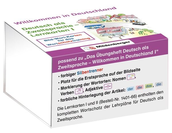 Produktbild: Willkommen in Deutschland &ndash; Deutsch als Zweitsprache - Lernkarten I