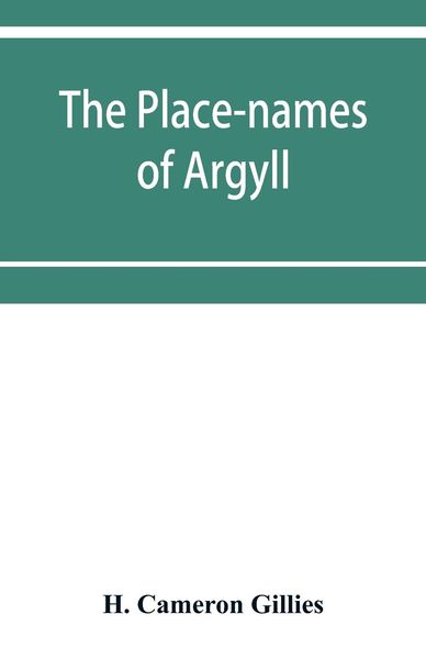 Produktbild: The place-names of Argyll