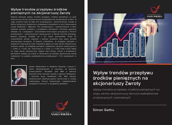 Produktbild: Wp&iquest;yw trend&oacute;w przep&iquest;ywu &iquest;rodk&oacute;w pieni&iquest;&iquest;nych na akcjonariuszy Zwroty