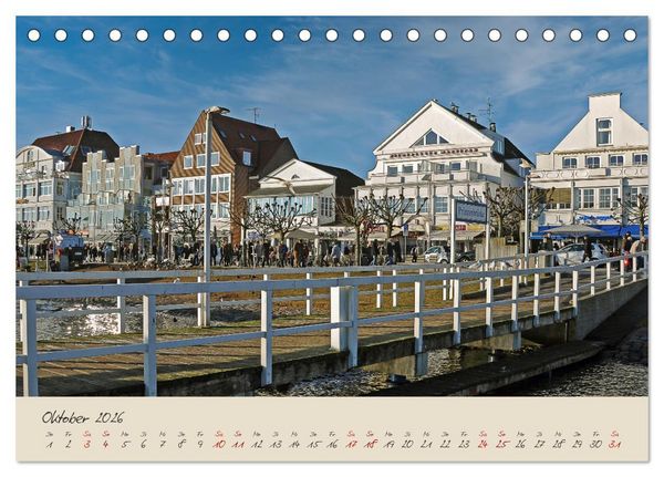 Produktbild: Liebenswertes Travem&uuml;de (Tischkalender 2026 DIN A5 quer), CALVENDO Monatskalender