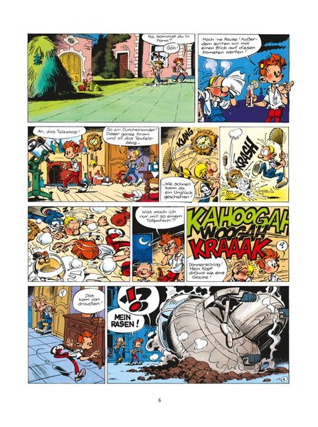 Produktbild: Spirou und Fantasio 34: Die Ruck-Zuck-Zeitmaschine