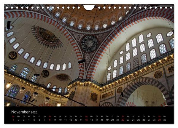 Produktbild: Istanbul Highlights (Wandkalender 2026 DIN A4 quer), CALVENDO Monatskalender