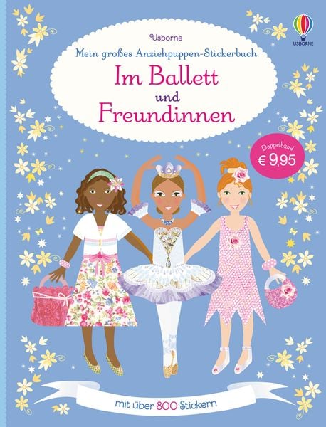 Produktbild: Mein gro&szlig;es Anziehpuppen-Stickerbuch: Im Ballett und Freundinnen