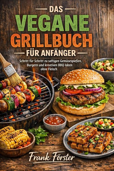 Produktbild: Das vegane Grillbuch f&uuml;r Anf&auml;nger
