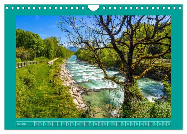 Produktbild: Sch&ouml;ne Gr&uuml;&szlig;e aus Hallein (Wandkalender 2026 DIN A4 quer), CALVENDO Monatskalender