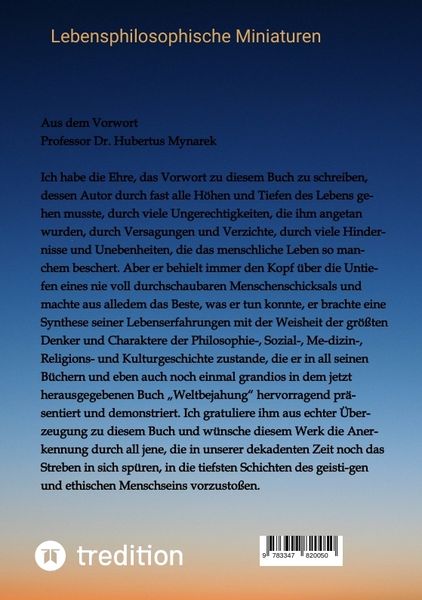 Produktbild: Weltbejahung