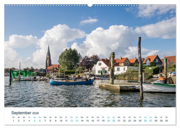 Produktbild: Die Schlei - Segelrevier und Naherholungsgebiet (Wandkalender 2026 DIN A2 quer), CALVENDO Monatskalender