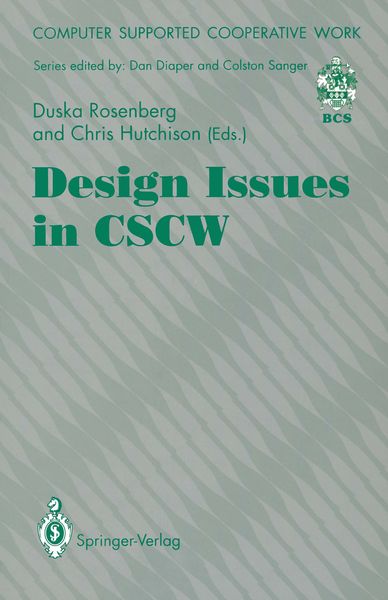 Produktbild: Design Issues in CSCW