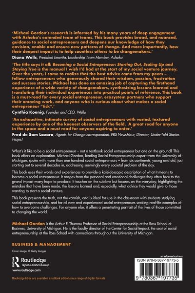 Produktbild: Becoming a Social Entrepreneur