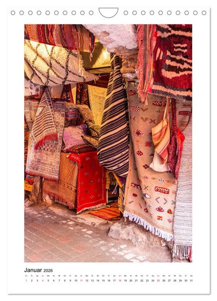 Produktbild: Marrakesch - Eine Stadt wie aus 1001 Nacht (Wandkalender 2026 DIN A4 hoch), CALVENDO Monatskalender