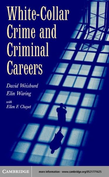 Produktbild: White-Collar Crime and Criminal Careers