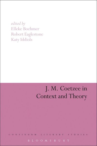 Produktbild: J. M. Coetzee in Context and Theory