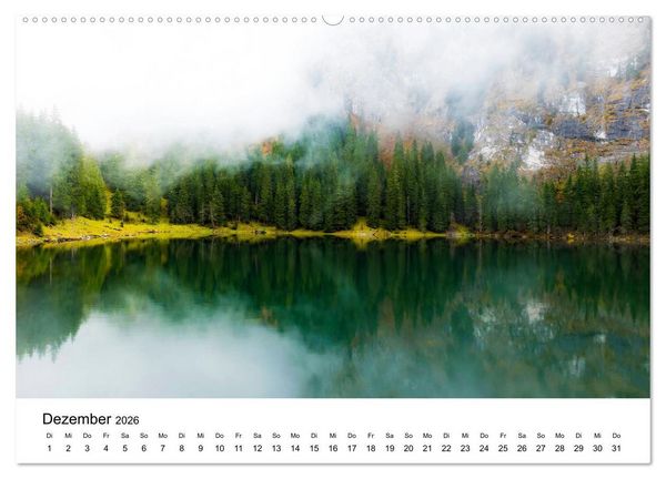 Produktbild: Wunderwelt Schweiz (Wandkalender 2026 DIN A2 quer), CALVENDO Monatskalender