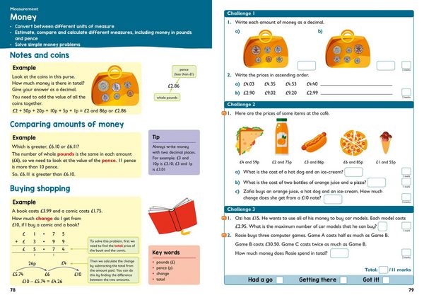 Produktbild: Year 4 Maths and English KS2 Targeted Study & Practice Book