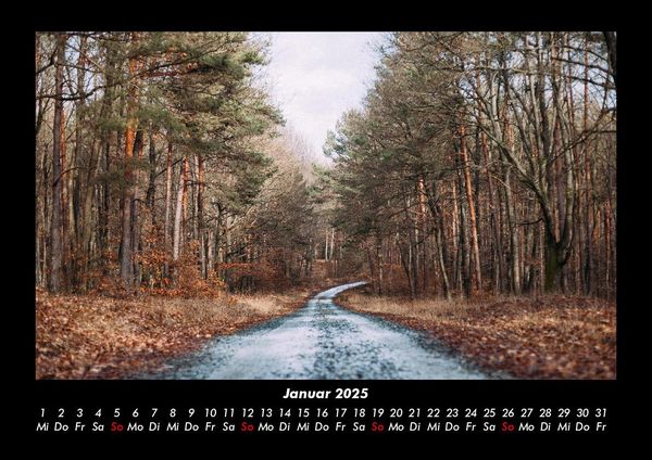 Produktbild: Naturlandschaften 2025 Fotokalender DIN A3